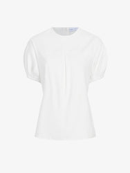 Proenza Schouler Still Life image of Haleigh Top in Cotton Sateen in White