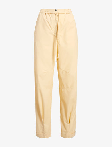 Proenza Schouler Still Life image of Aston Pant in Tech Cotton in Light Wheat