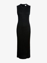 Proenza Schouler Still Life image of Leighton Knit Dress in Dry Rib in Black