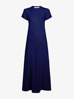 Proenza Schouler flat image of Noelle Dress in Jersey in dark ink