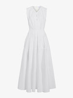 Proenza Schouler Still Life image of Kailey Dress in Stretch Poplin in White
