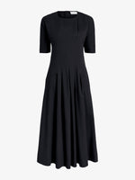 Proenza Schouler Still Life image of Ainsley Dress in Tech Cotton in Black