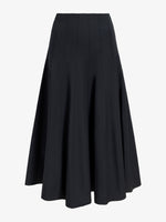Proenza Schouler Still Life image of Heidi Skirt in Tech Cotton in Black