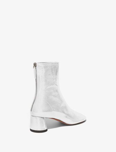Back 3/4 view of Glove Boot in Cream