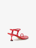 Back 3/4 image of the Tee Toe Ring Sandals