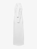 Flat image of Lara Knit Dress In Viscose Boucle in white