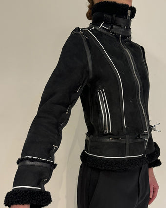 iPhone image of the Arlo Jacket in fitting process before the final version is ready