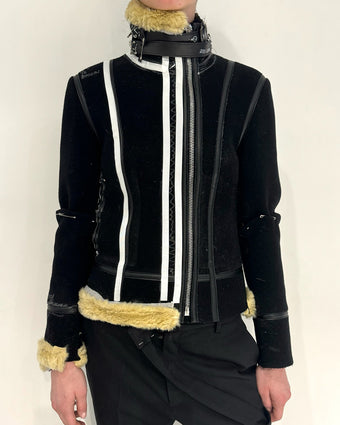 iPhone image of the Arlo Jacket in fitting process before the final version is ready