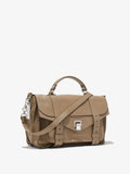 Side image of PS1 Medium Bag in LIGHT TAUPE