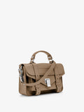 Side image of PS1 Tiny Bag in light taupe