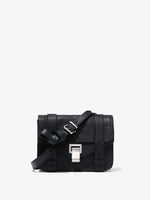 Front image of PS1 Mini Crossbody Bag in BLACK