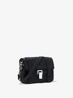 Side image of PS1 Mini Crossbody Bag in BLACK