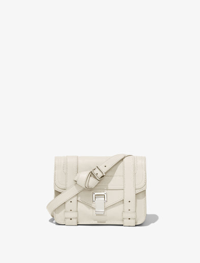 Front image of PS1 Mini Crossbody Bag in CLAY