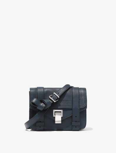 Front image of PS1 Mini Crossbody Bag in DARK NAVY