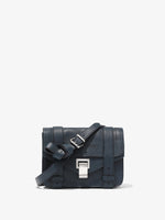 Front image of PS1 Mini Crossbody Bag in DARK NAVY