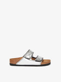 Proenza Schouler side image of Arizona PS NL Birkenstock collaboration in Silver