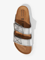 Proenza Schouler aerial image of Arizona PS NL Birkenstock collaboration in Silver