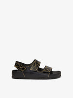 Side image of Milano PS EXQ NL Black- Narrow in BLACK