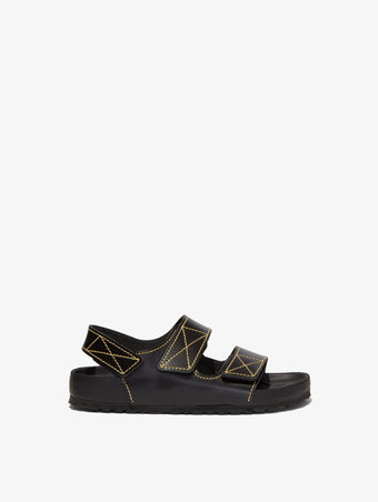 Side image of Milano PS EXQ NL Black- Narrow in BLACK