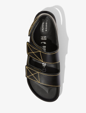 Aerial image of Milano PS EXQ NL Black- Narrow in BLACK