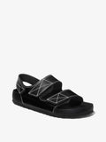 Proenza Schouler front 3/4 image of Milano PS EXQ Berlin Birkenstock collaboration in Black