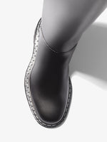 Aerial image of Lug Sole Tall Boots in Black