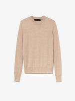 Still Life image of Eco Superfine Merino Sweater in BEIGE