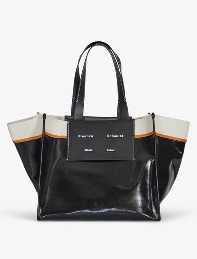 Noe Logo-Embossed Leather Tote Bag