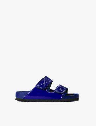 Proenza Schouler side image of Birkenstock collaboration Arizona PS EXQ Berlin Cobalt in Cobalt