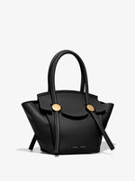 Side image of Small Pipe Bag in BLACK