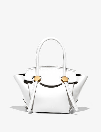 Front image of Small Pipe Bag in OPTIC WHITE