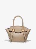 Front image of Small Pipe Bag in LIGHT TAUPE