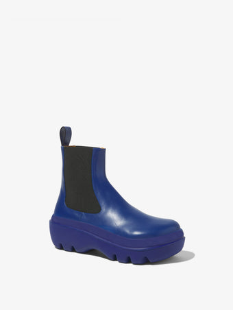 3/4 Front image of Storm Chelsea Boots in Bright Blue
