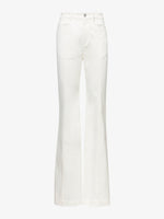Still Life image of Cotton Twill Full Leg Pants in WHITE