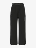 Still Life image of Crepe Wide Leg Pants in BLACK