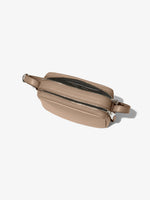 Interior image of Watts Leather Camera Bag in CLAY