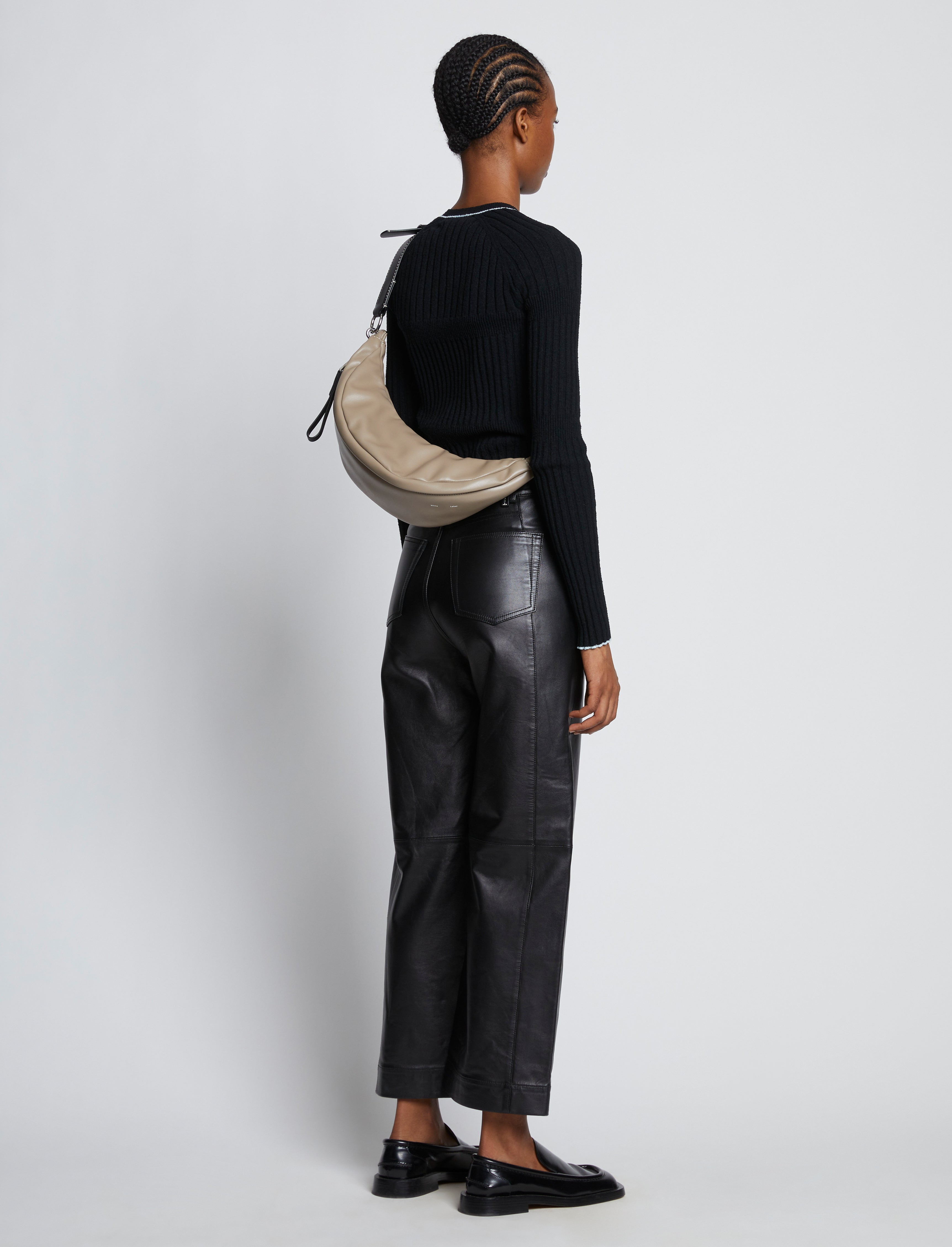 Proenza Schouler White Label Stanton Sling suede shoulder bag - Green
