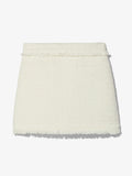 Still Life image of Tweed Mini Skirt in OFF WHITE