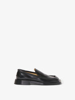 Side image of Square Loafers in BLACK