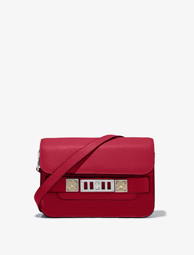 Proenza Schouler PS11 Mini Classic Bag - Bordeaux | Proenza 