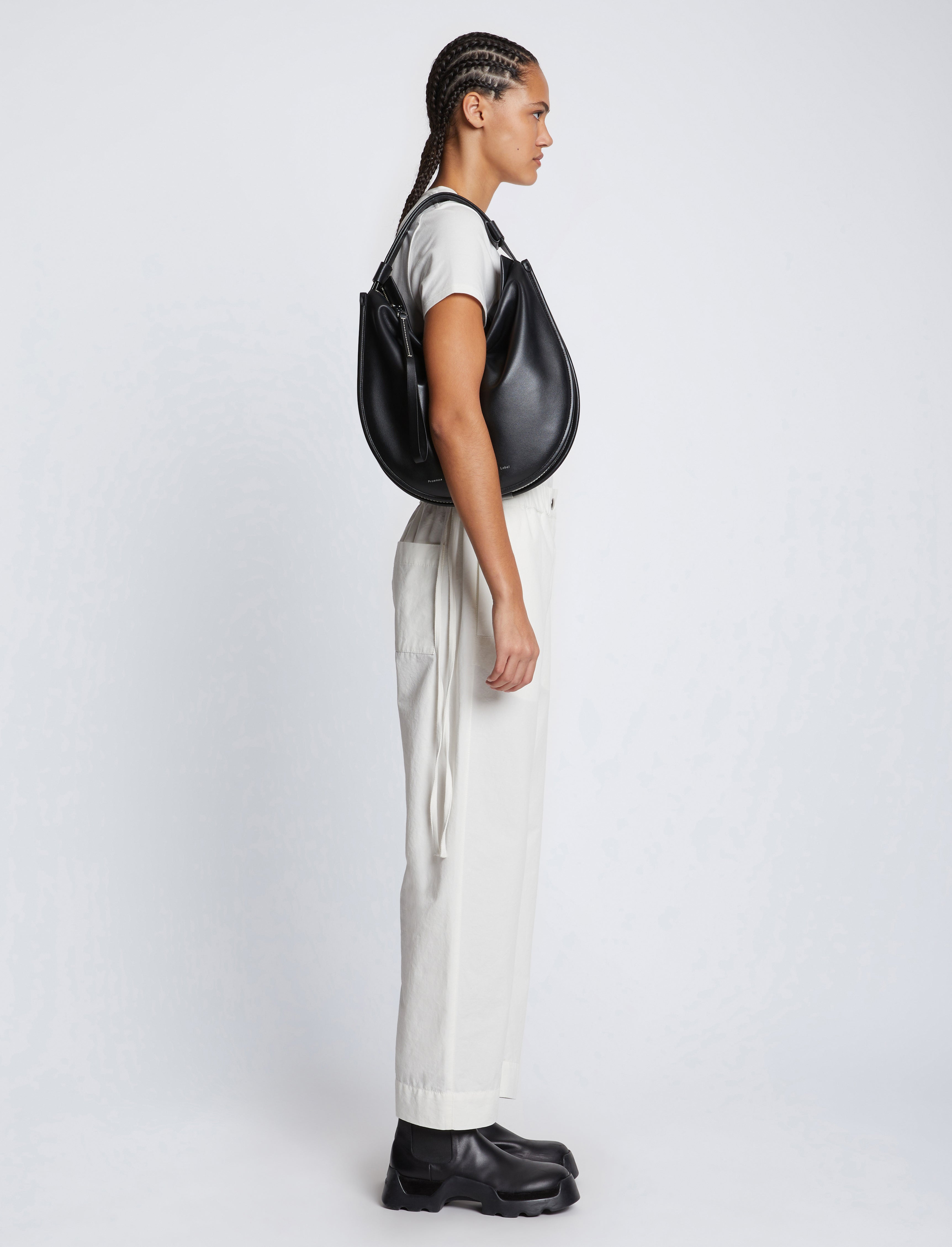 Proenza Schouler White Label SMALL CHRYSTIE - Handbag - black - Zalando.de