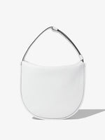 Back image of Baxter Leather Bag in OPTIC WHITE