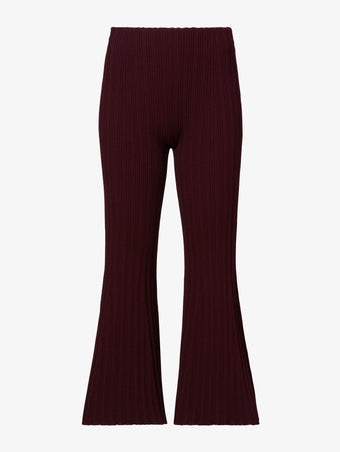 Still Life image of Rib Knit Pants in PLUM