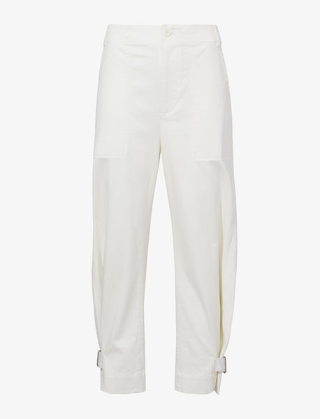 パンツ Proenza Schouler Taffeta pants Proenza Schouler White Label Barrett Stretch Poplin Wide-Leg