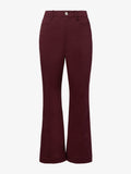 Still Life image of Cotton Twill Cropped Pants in PLUM