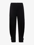 Still Life image of Cotton Twill Tapered Pants in BLACK