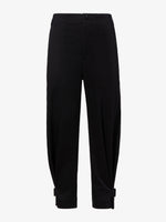 Still Life image of Cotton Twill Tapered Pants in BLACK