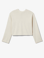 Still Life image of Twist Long Sleeve Sweater in CREAM
