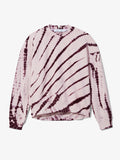 Still Life image of Tie Dye Sweatshirt in LIGHT PINK/PLUM
