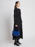 Image of model wearing Braid Bag in ULTRAMARINE